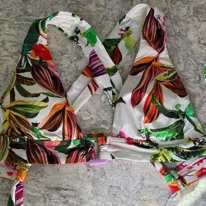 Trina Turk Multicolor Tropical Bikini